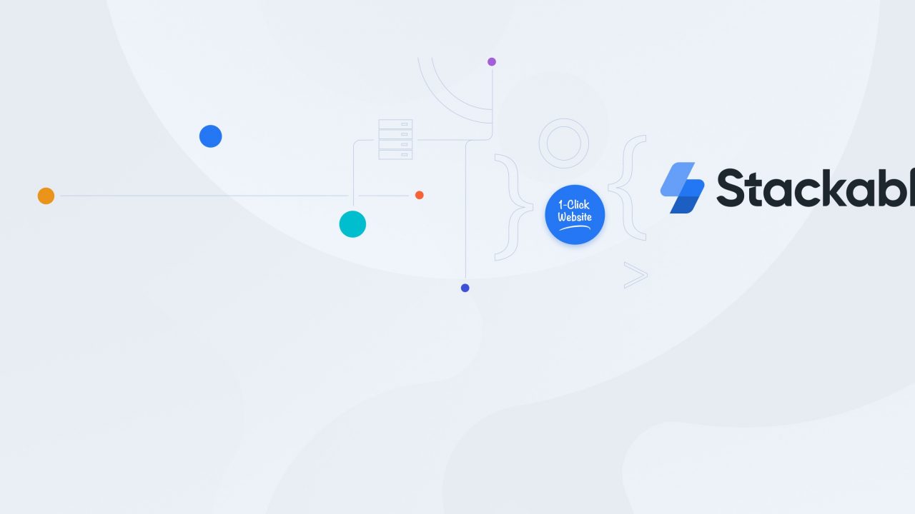 Stackabl – Build a CMS website on your computer in minutes.