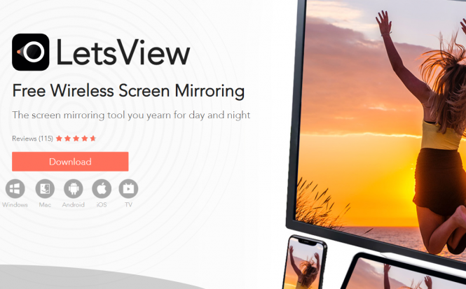 LetsView – Free Wireless Screen Mirroring